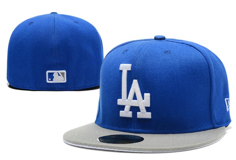 Los Angeles Dodgers Blue Fitted Hat LX 0721